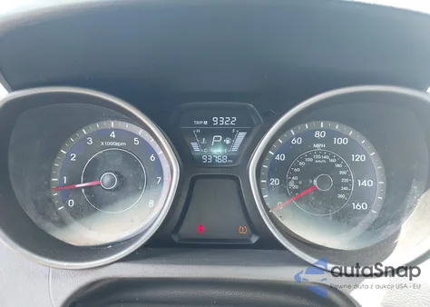 2014 Hyundai Elantra Sport from USA, damaged, VIN KMHDH4AH7EU173855